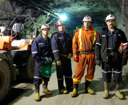 Underground mining