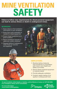 Poster: Mine Ventilation Safety