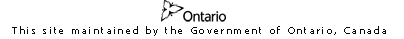 This site is maintained by the Government of Ontario, Canada.